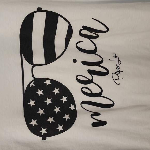 Piper Lou Merica T-shirt size XL - Picture 3 of 5